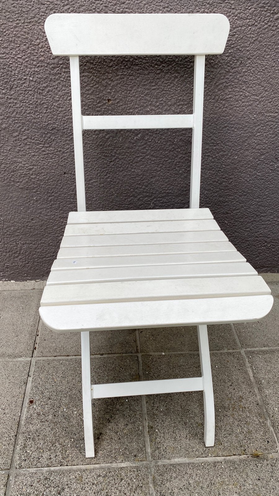 Chaise de jardin en bois Ikea, Ophalen, Gebruikt