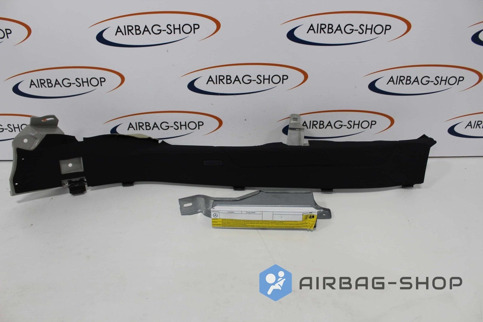 Mercedes CLS Achterbank Airbag + Afdekking A2186901925 Links, Utilisé, -, -, Enlèvement ou Envoi