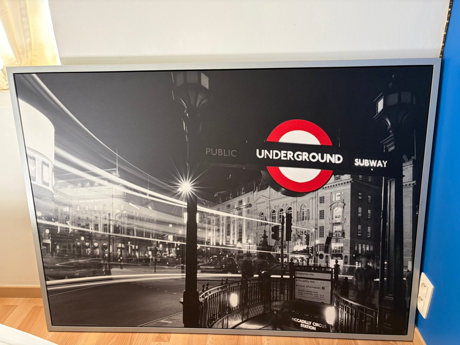 Kader London Underground, Huis en Inrichting, Ophalen, Zo goed als nieuw