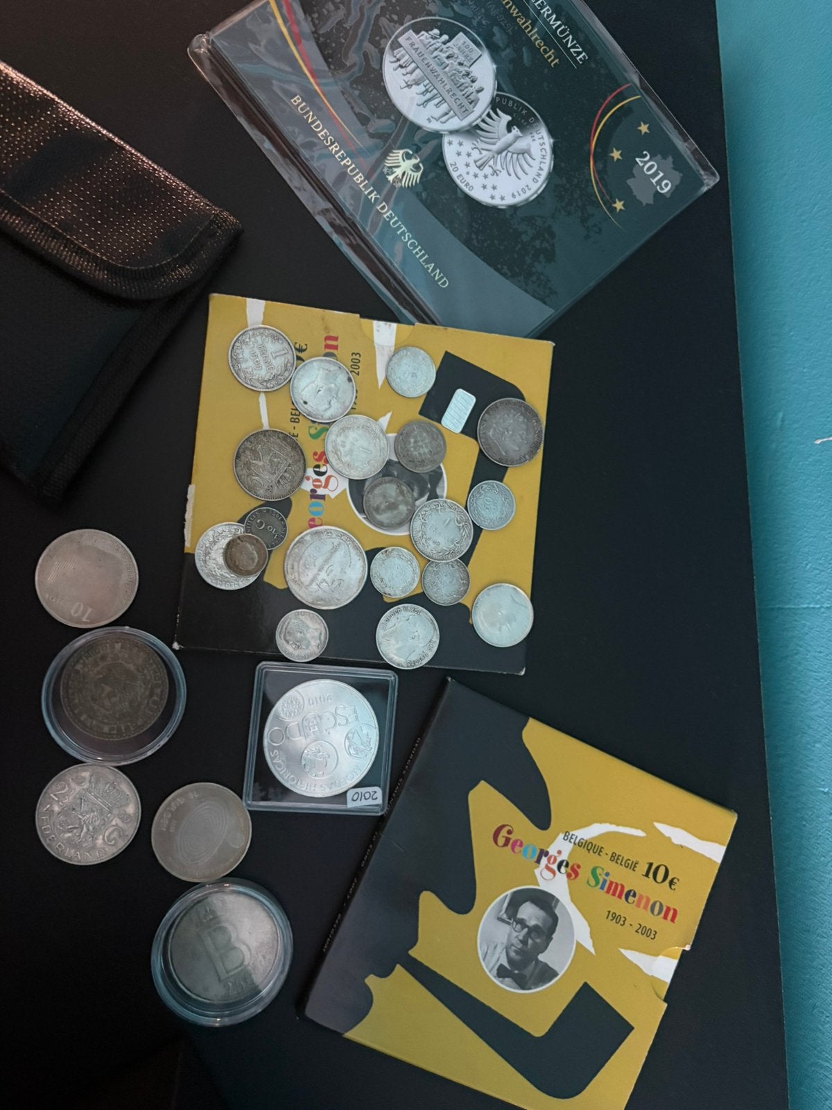 Zilveren munt lot, Enlèvement, Belgique, 10 euros, Argent