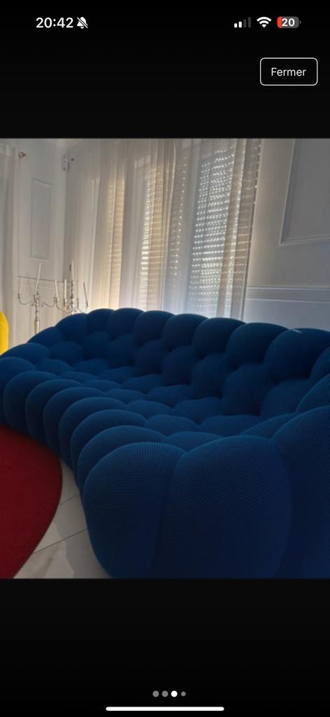 Canapé de la célèbre marque Roche Bobois bubble., Enlèvement, Comme neuf