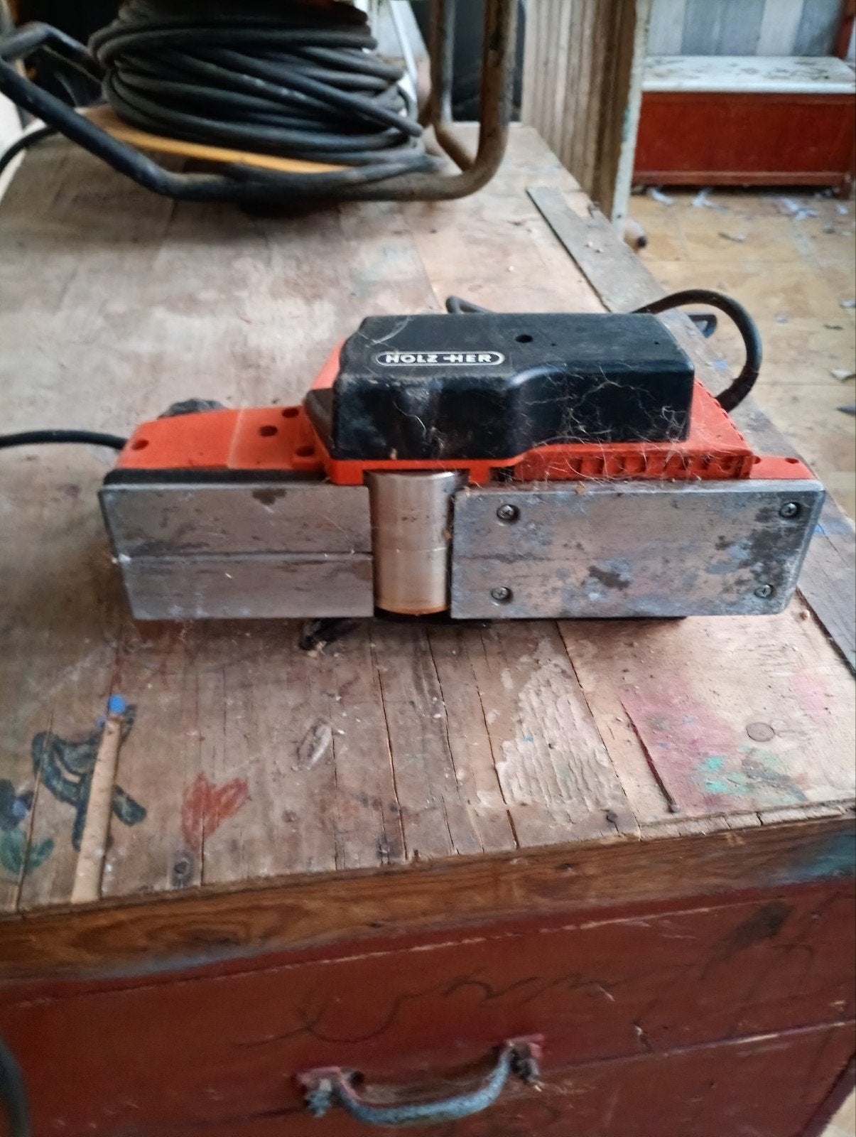 sterke professionele schaafmachine, Ophalen