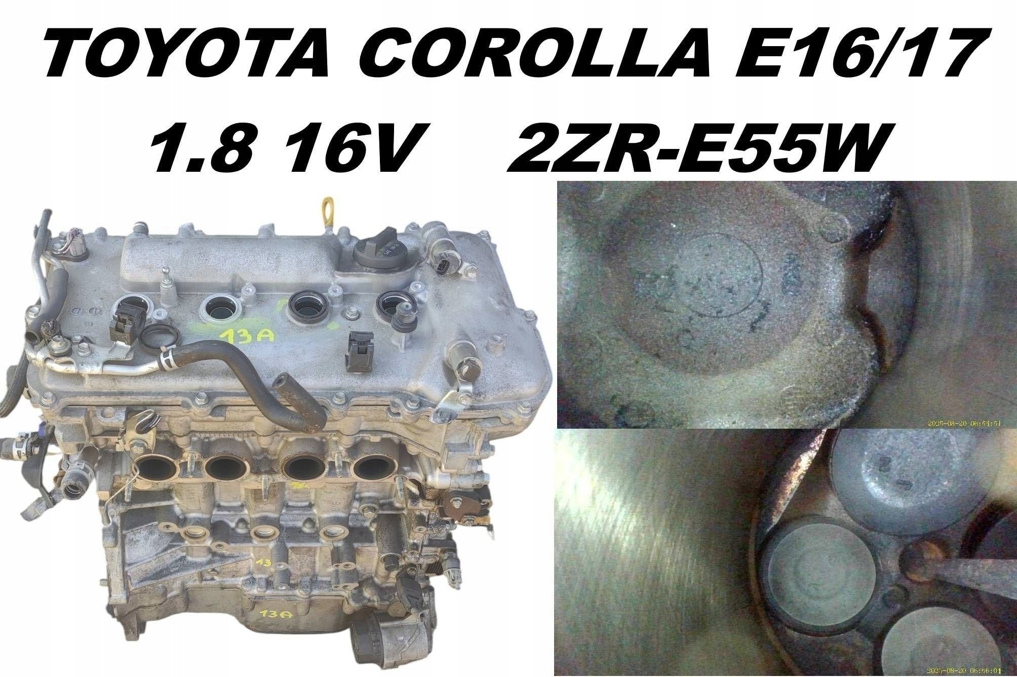 Moteur 2ZRFBE Nu TOYOTA COROLLA, Autos : Pièces & Accessoires, Envoi, Utilisé, Skoda