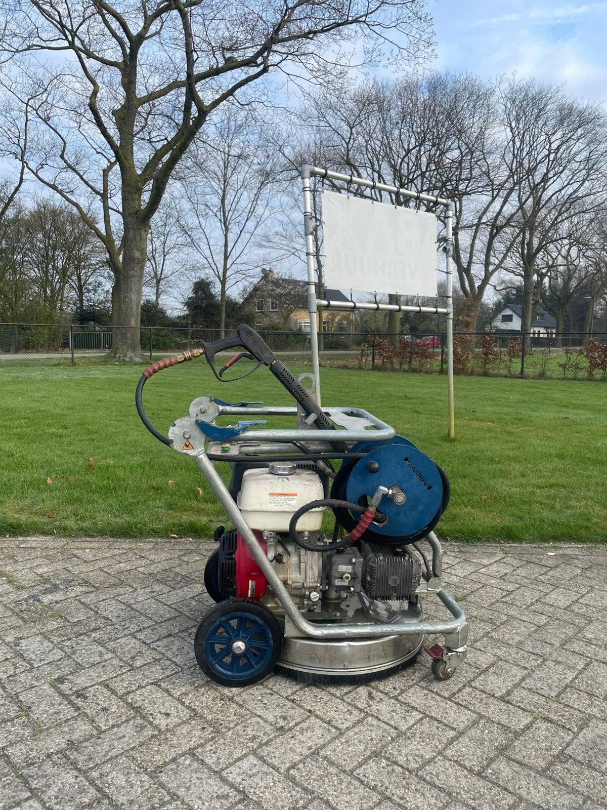 Terrasreiniger makinex hogedrukspuit opervlakte cleaner, Jardin & Terrasse, Nettoyeurs haute pression, Enlèvement, Utilisé