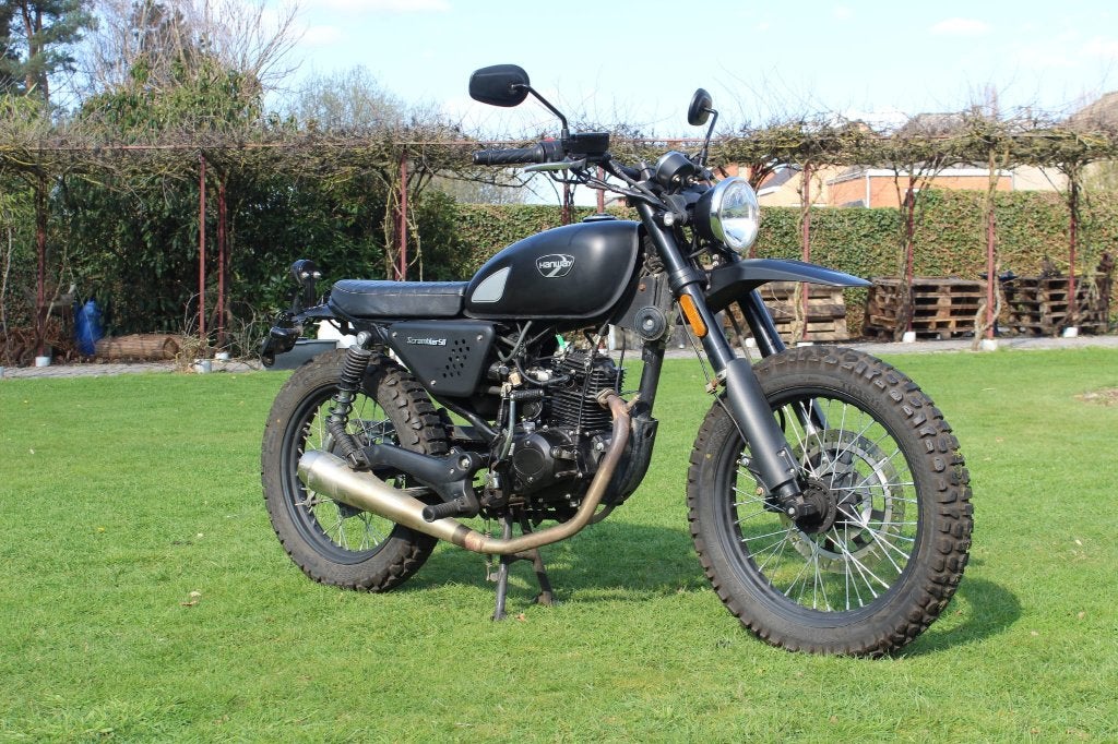 Hanway Scrambler 50cc, Gebruikt, Ophalen, Overige merken, 4 versnellingen