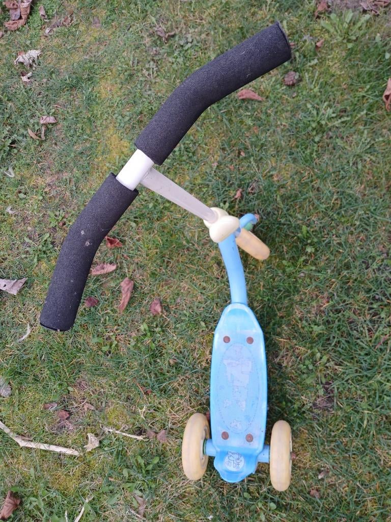 Leuke blauwe driewielige step., Fietsen en Brommers, Ophalen