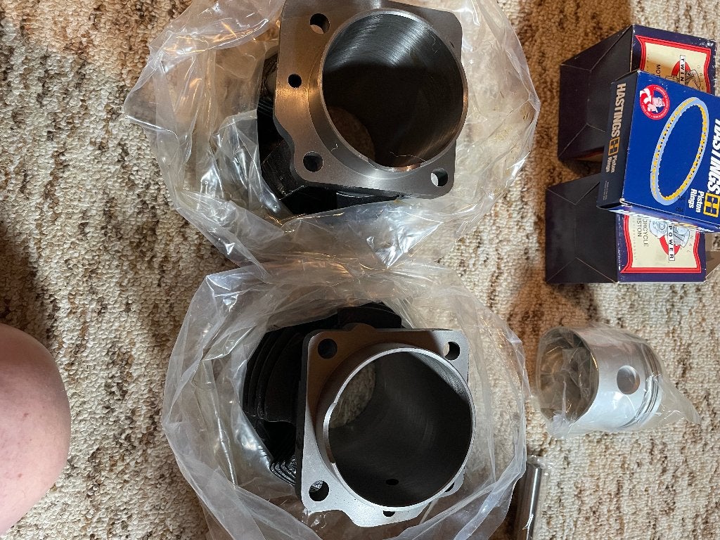 nieuwe Shovelhead cilinders met zuigers 1200cc, Motos, Pièces | Harley-Davidson, Envoi, Neuf