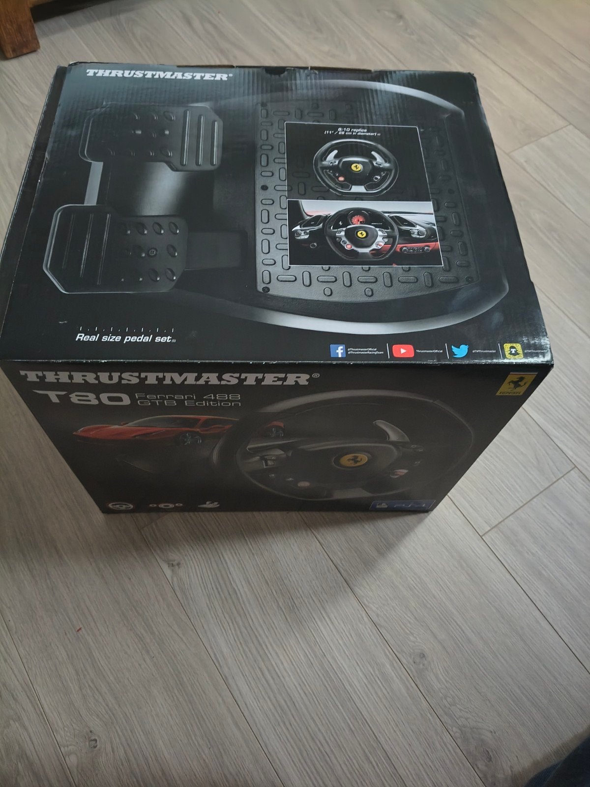 Ferrari 488 Édition GTB T80, Consoles de jeu & Jeux vidéo, Consoles de jeu | Accessoires Autre, Utilisé, Volant de course, Thrustmaster