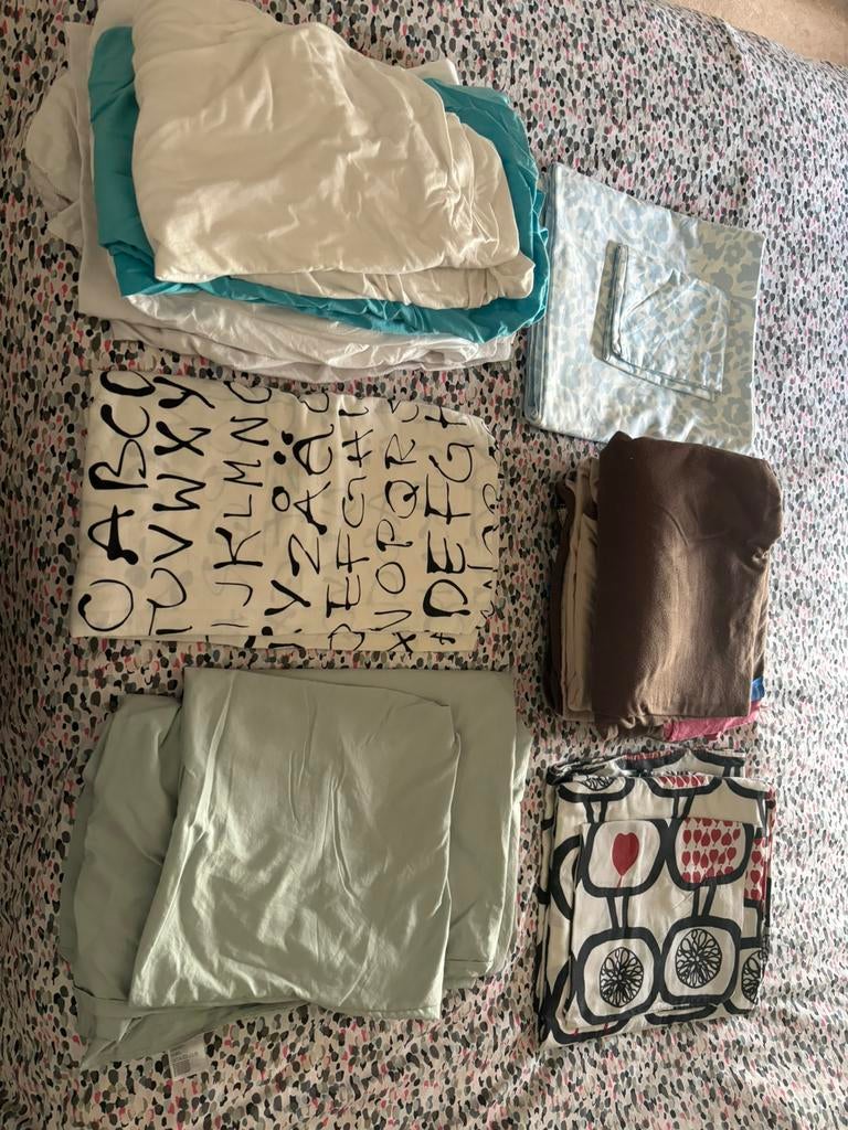 Housse de couette 1 personne, Kinderen en Baby's, Luiertassen, Ophalen, Gebruikt