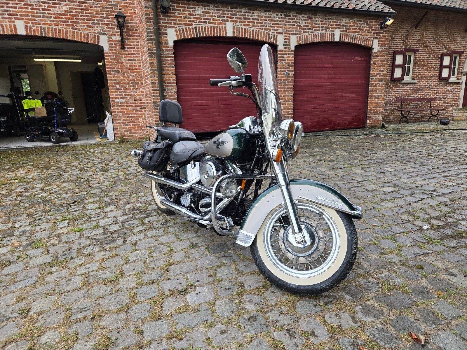Harley Davidson Heritage Softail Evolution. Orginele moto, Motos, Entreprise, Occasion, Chopper, 1390 cm³