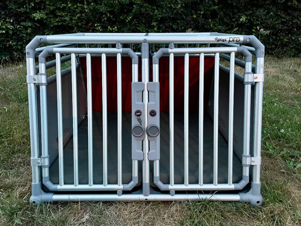 4pets pro dogbox 22 L, Ophalen, 65 tot 100 cm, Hondenhok, Zo goed als nieuw