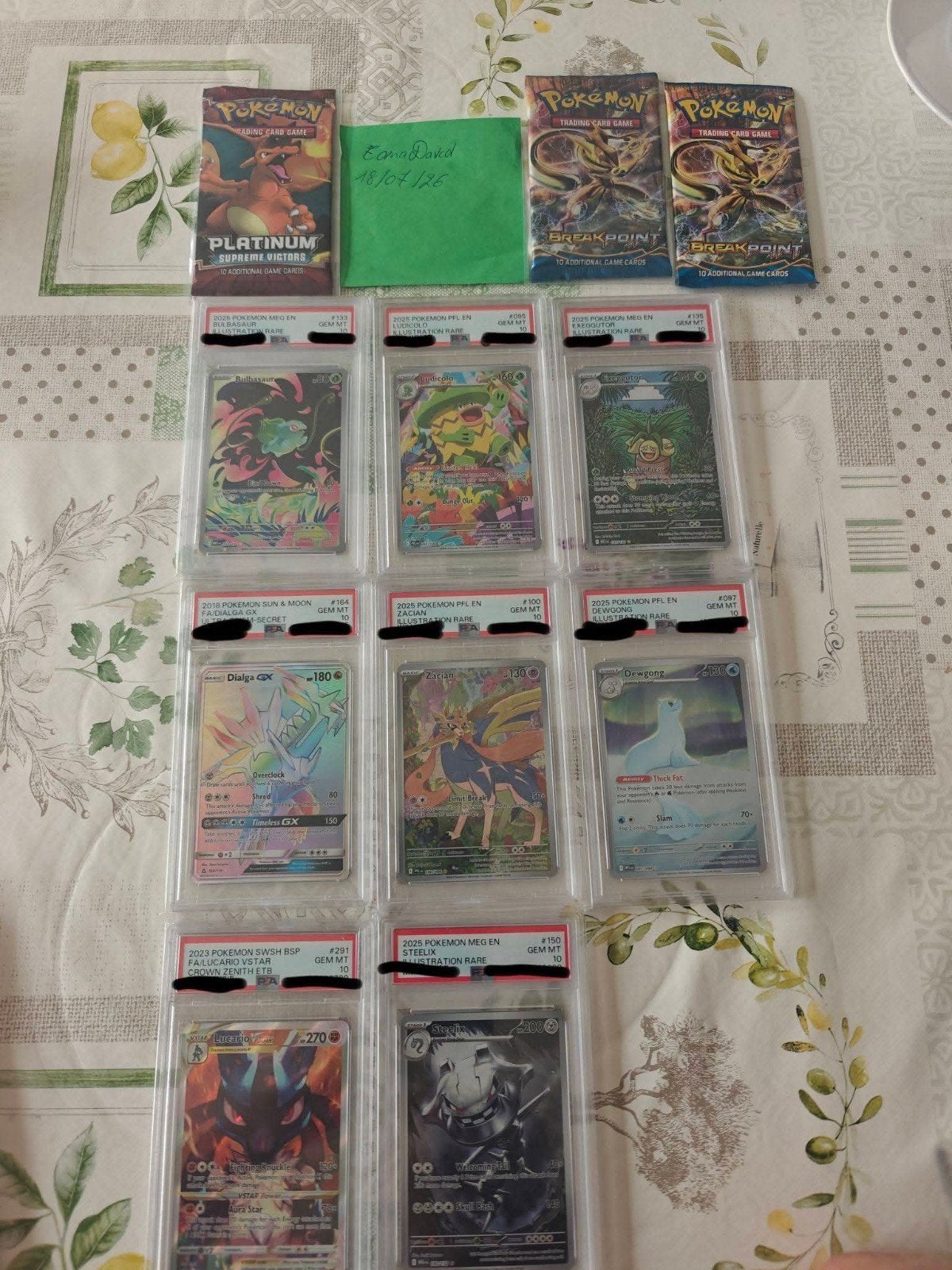Pokémon slabs/boosters te koop, Ophalen, Booster