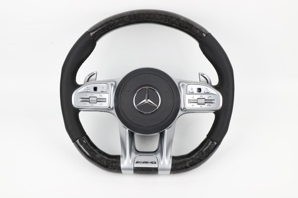 Mercedes carbon alcantara stuur compleet carbon upgrade AMG, Ophalen of Verzenden, Nieuw, Mercedes-Benz