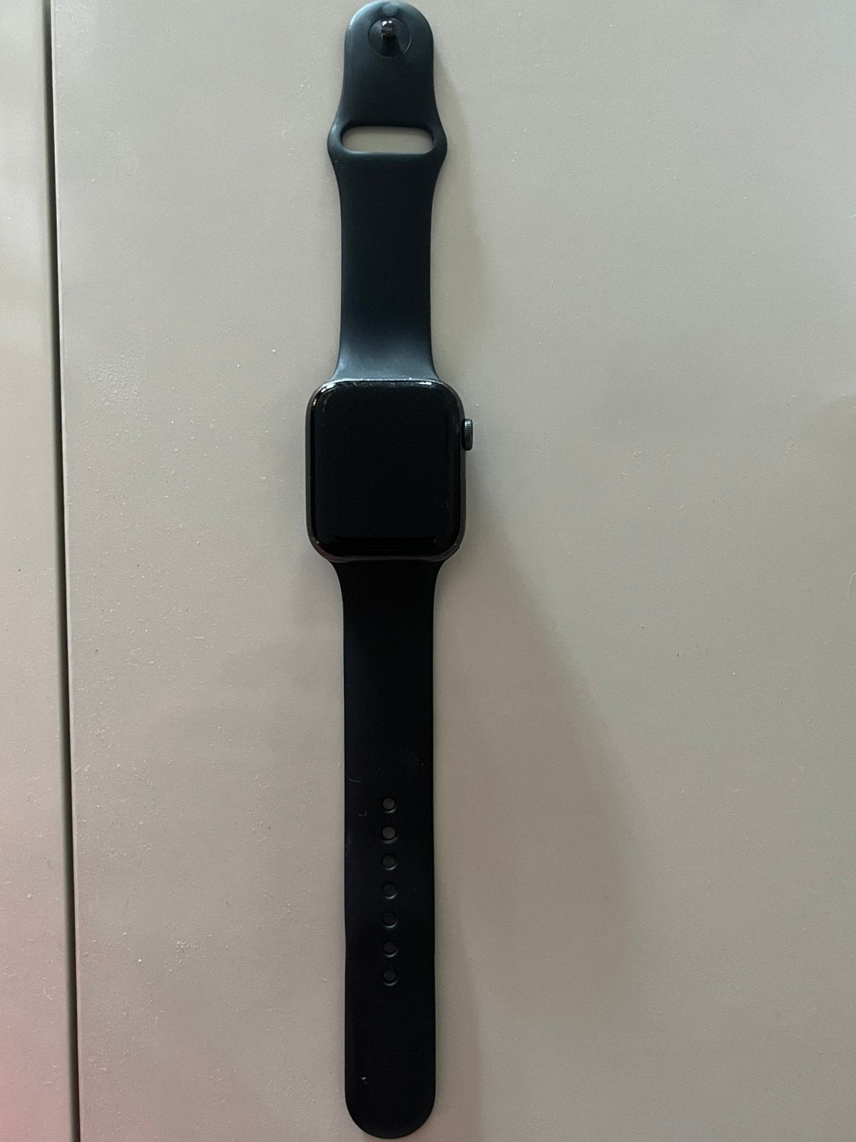 Apple Watch 6 - 44 mm, Handtassen en Accessoires, Smartwatches, Gebruikt, Zwart, IOS, Ophalen of Verzenden