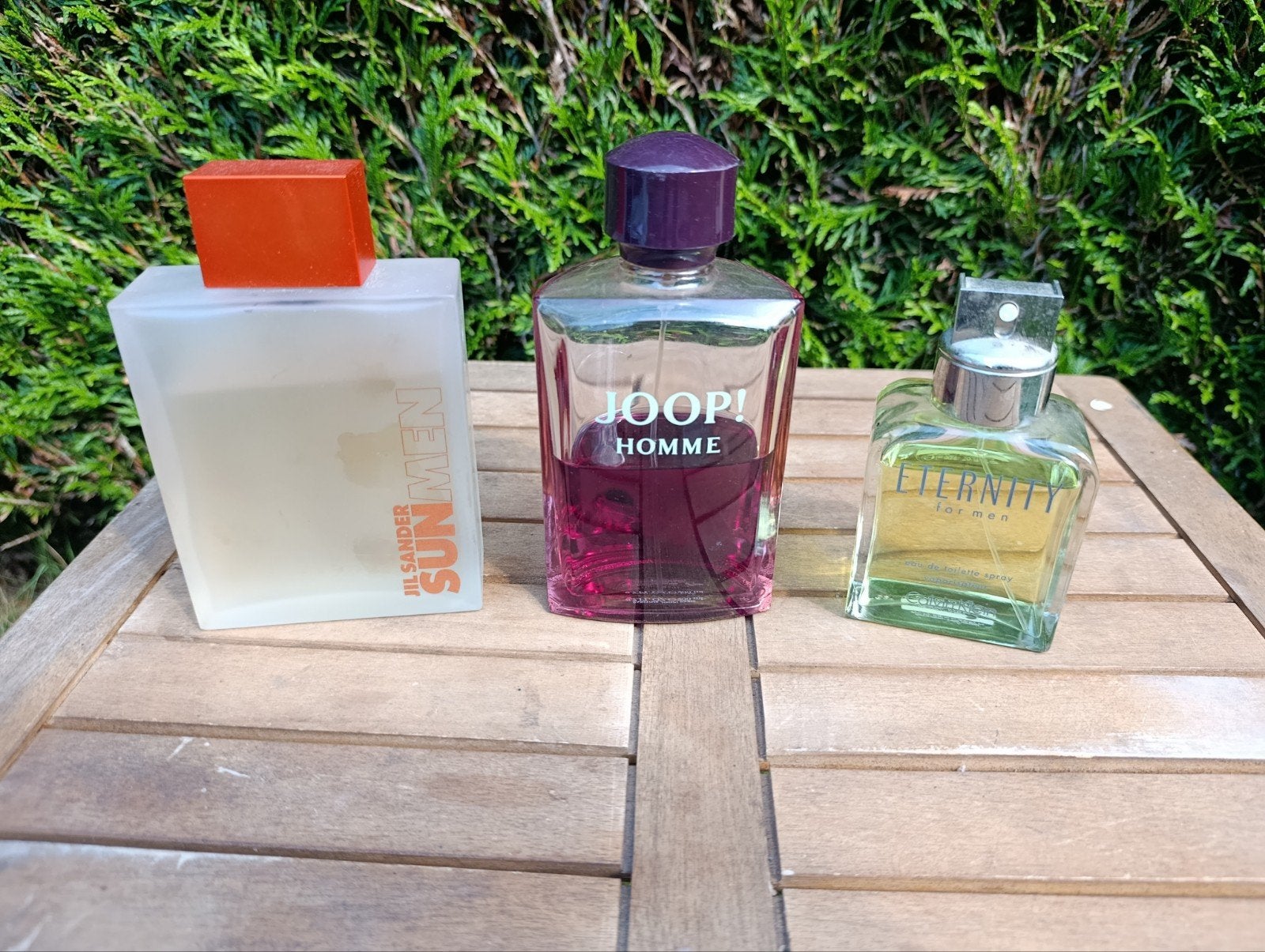parfum 3 x, Enlèvement ou Envoi, Utilisé, Bouteille de parfum, Plein