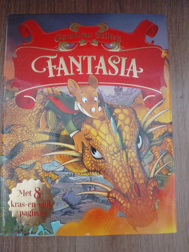 Geronimo Stilton, Boeken, Kinderboeken | Jeugd | onder 10 jaar, Ophalen of Verzenden, Gelezen, Geronimo Stilton