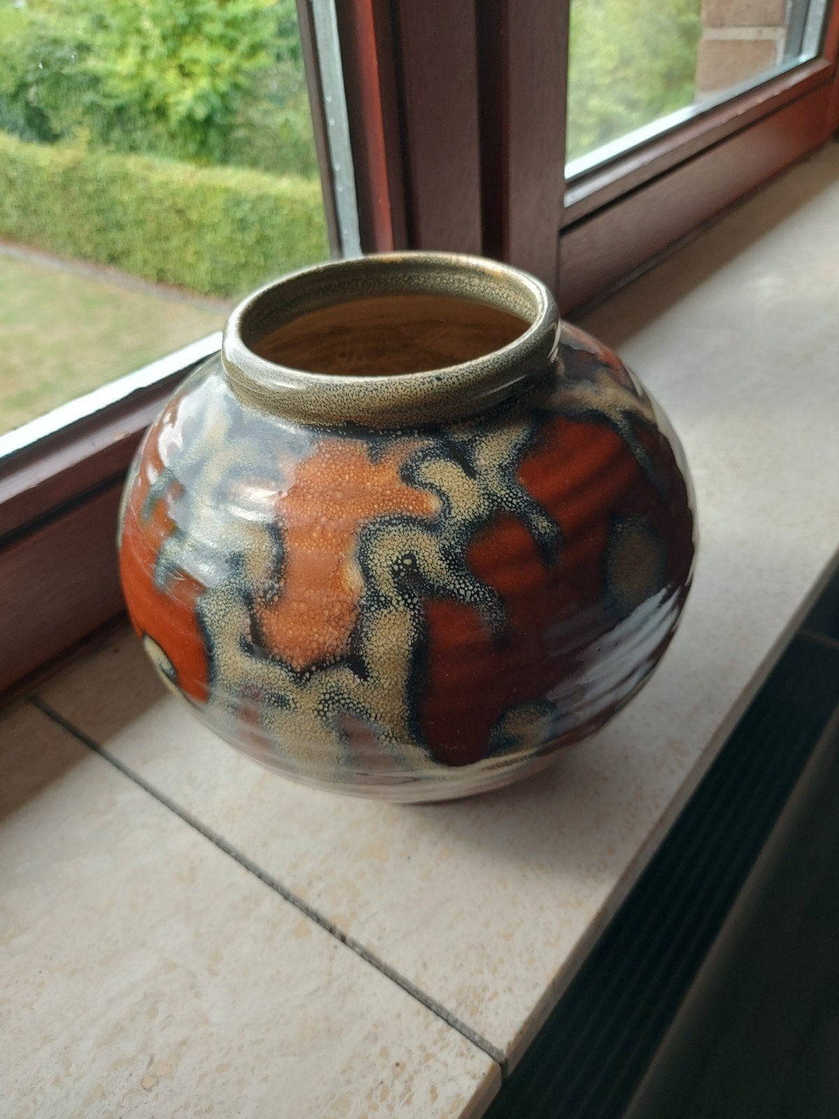Art-deco bolvaas, Antiek en Kunst, Antiek | Vazen, Ophalen of Verzenden