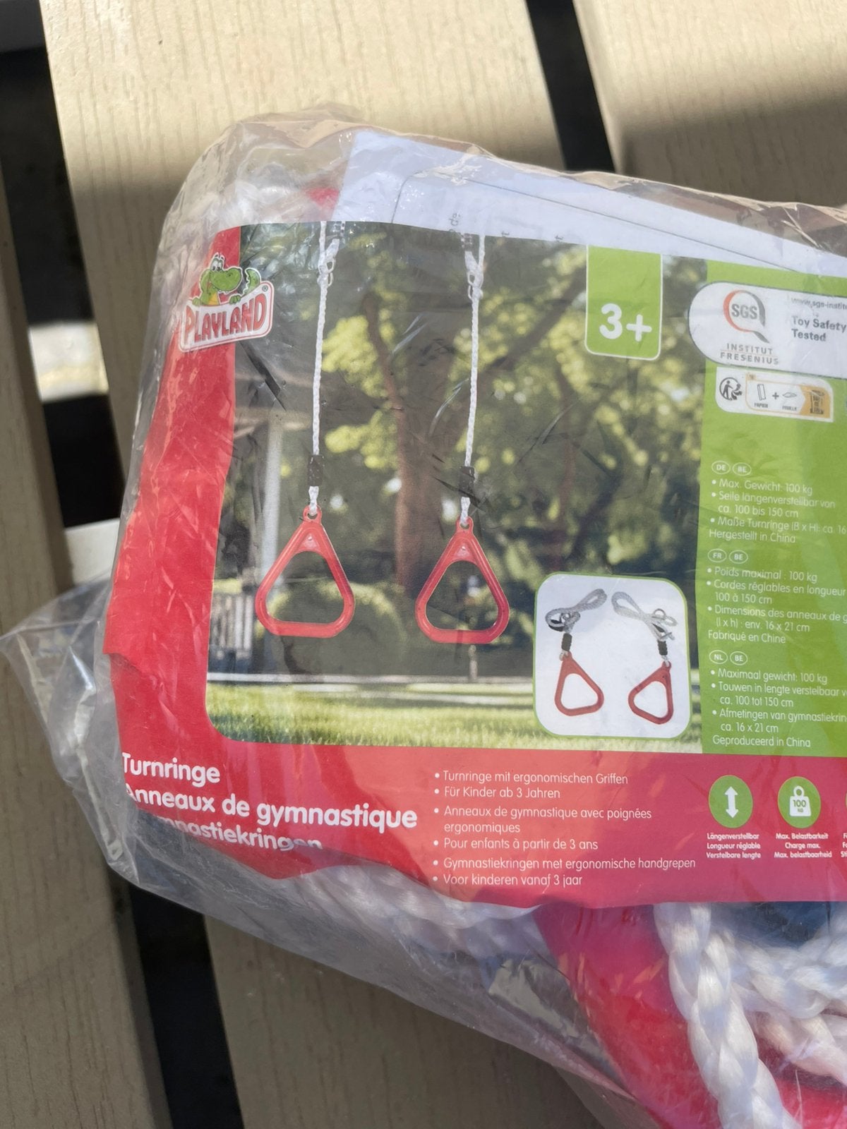 Ringen voor aan schommel, NIEUW !, Ophalen of Verzenden, Nieuw, Schommel