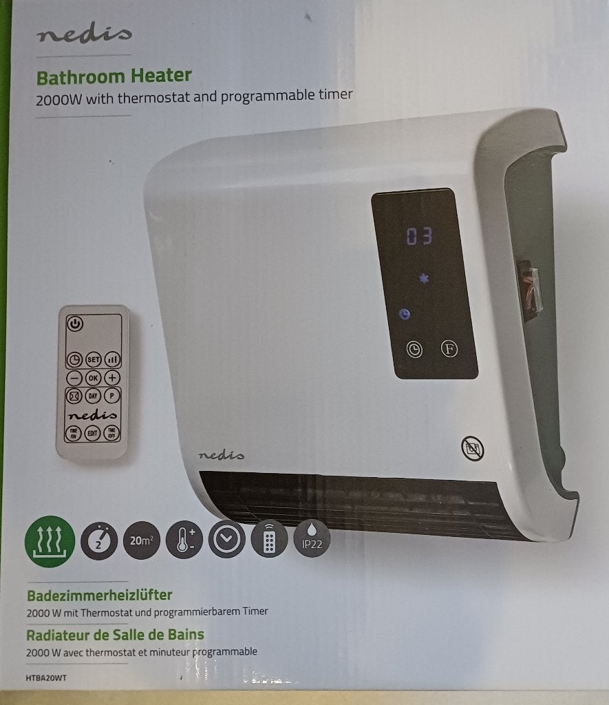badkamerverwarming, Enlèvement, Neuf, 800 watts ou plus, Radiateur