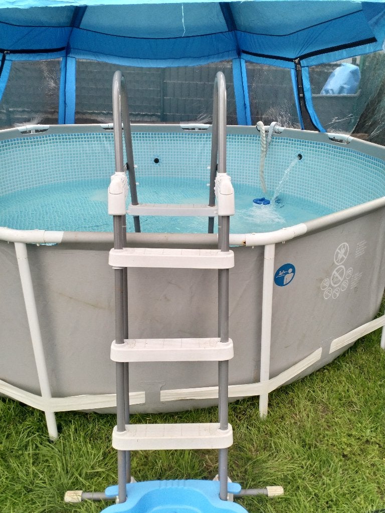 Zwembad rond, Ophalen, Gebruikt, 80 tot 120 cm, Rond