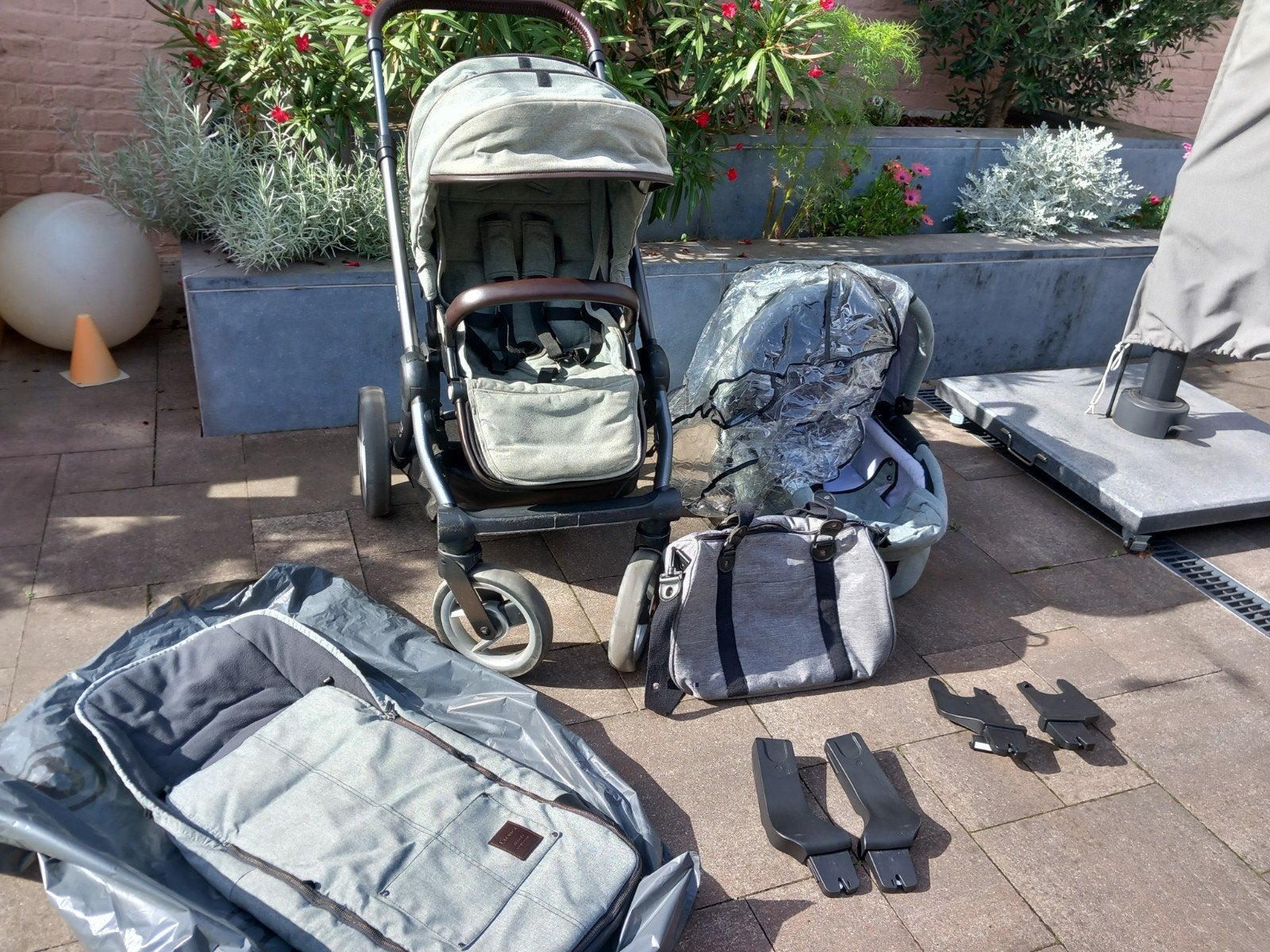 Kinderwagen set, Enfants & Bébés, Enlèvement, Autres marques, Protection de pluie