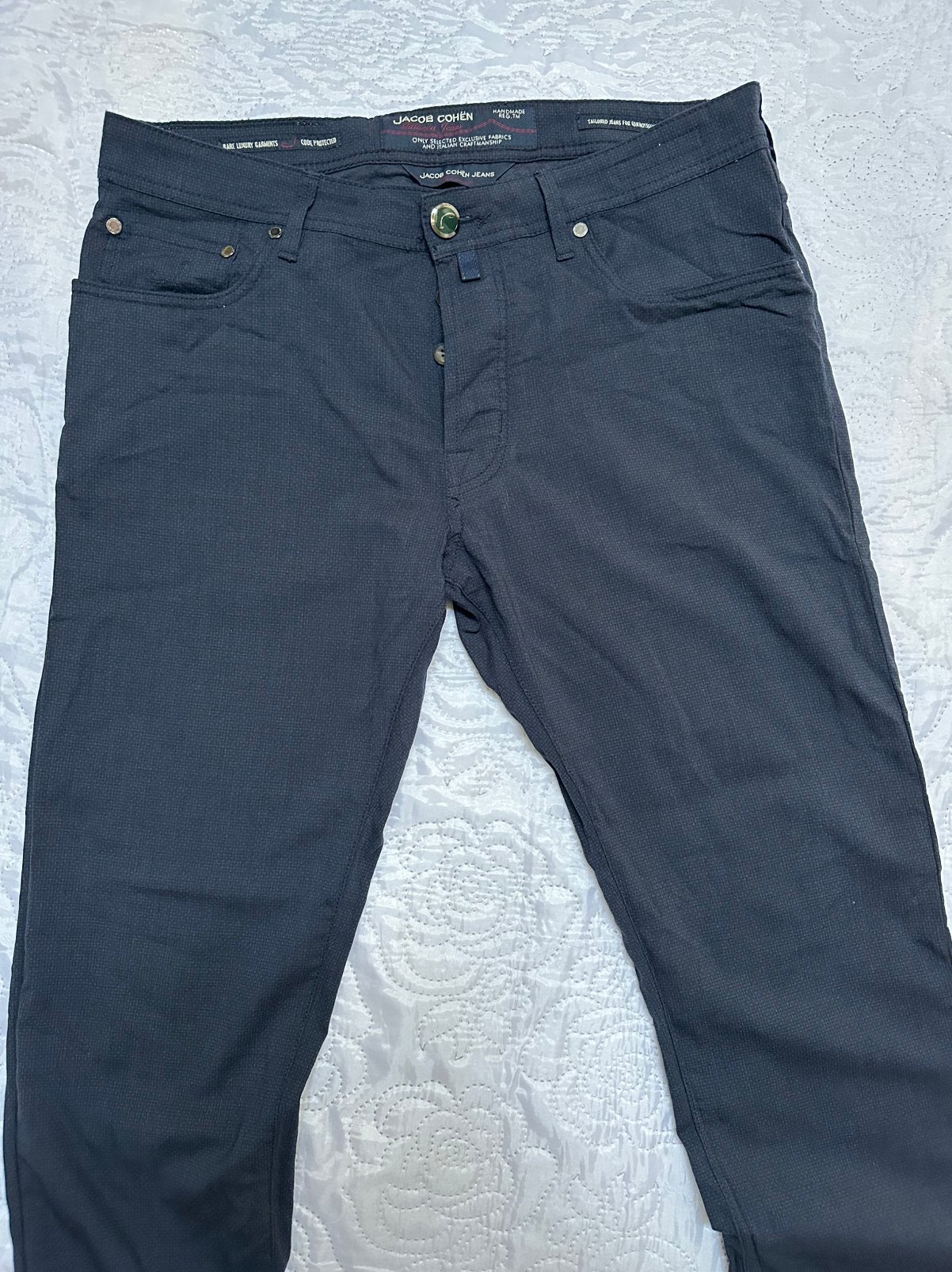 Jacob Cohen luxe herenjeans stijl 688 maat 33 (FR 42/44), Verzenden, Zo goed als nieuw, Blauw, W33 - W34 (confectie 48/50)