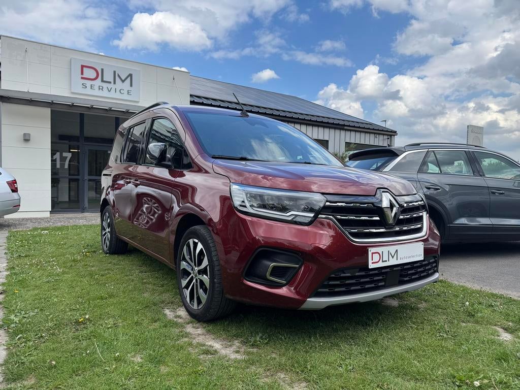 Renault Kangoo Techno 1.3 Tce boite auto 5 places attelage, Autos, Rouge, 1332 cm³, Achat, 6 portes