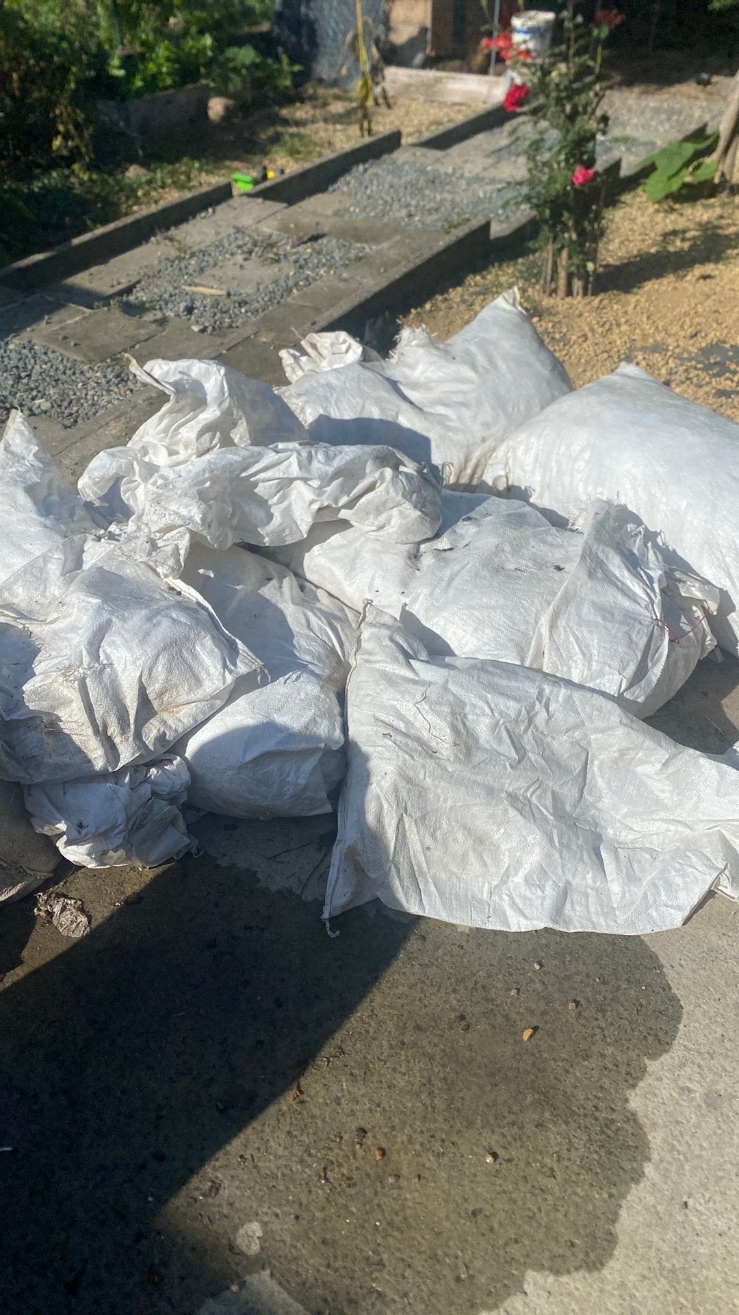 Lot de sacs à gravats – petits et grands formats, Bricolage & Construction, Enlèvement, Utilisé