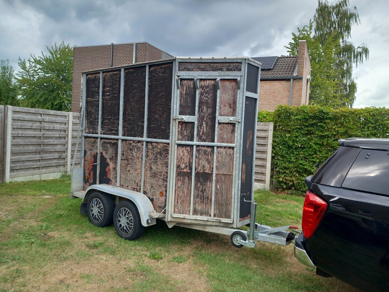 helpo 1.5 paardentrailer / motortrailer., Ophalen