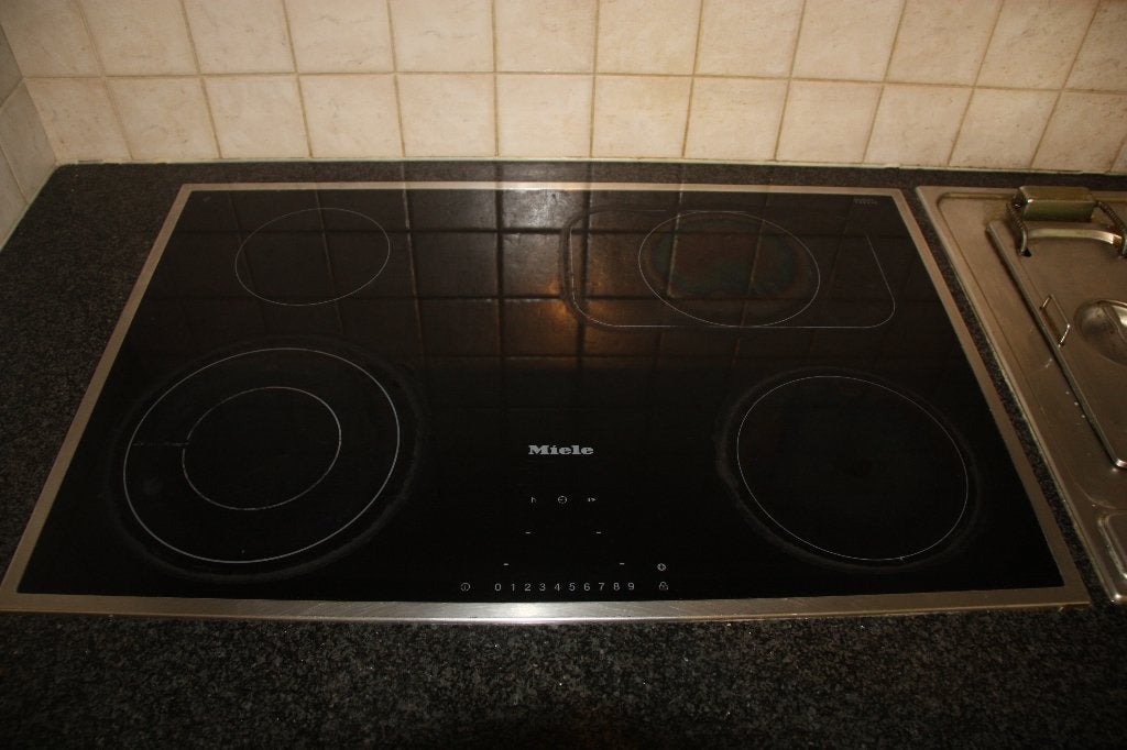 Miele kookplaat, Elektronische apparatuur, Ophalen, Gebruikt, 4 kookzones, Inbouw