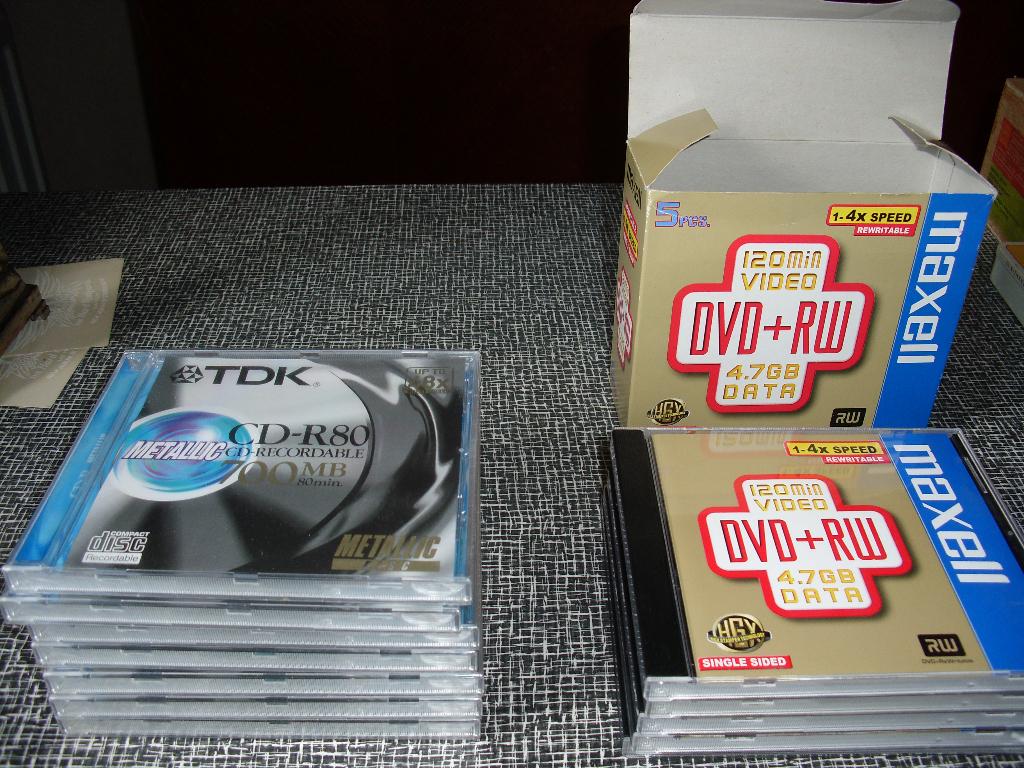 CD-DVD RW, Ophalen, Nieuw, Cd, Herschrijfbaar