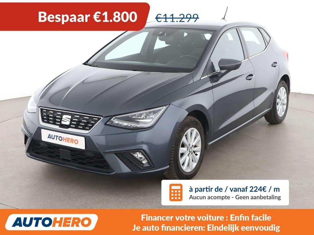 SEAT Ibiza 1.0 TSI XCellence (année de construction 2019), Autos, Argent ou Gris, Achat, Euro 6, Boîte manuelle