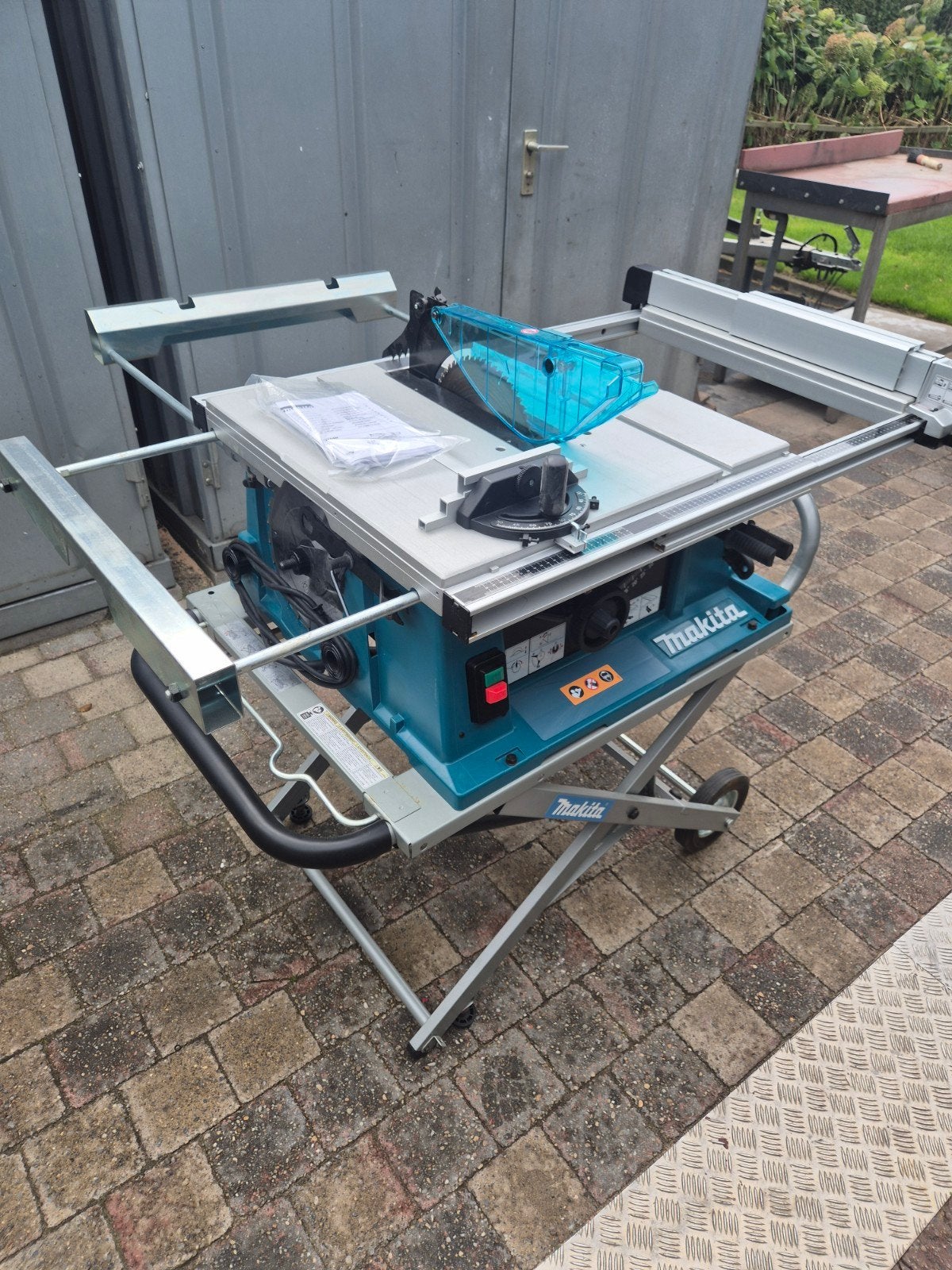 Makita 2704N Tafelzaag incl onderstel  !TOPSTAAT!, Ophalen, 70 mm of meer, Zo goed als nieuw, Makita/bosch