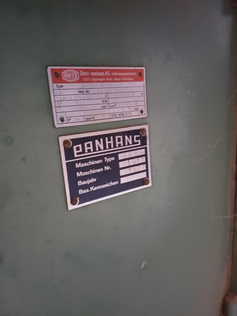 Paneelzaag 380v goede staat, Ophalen