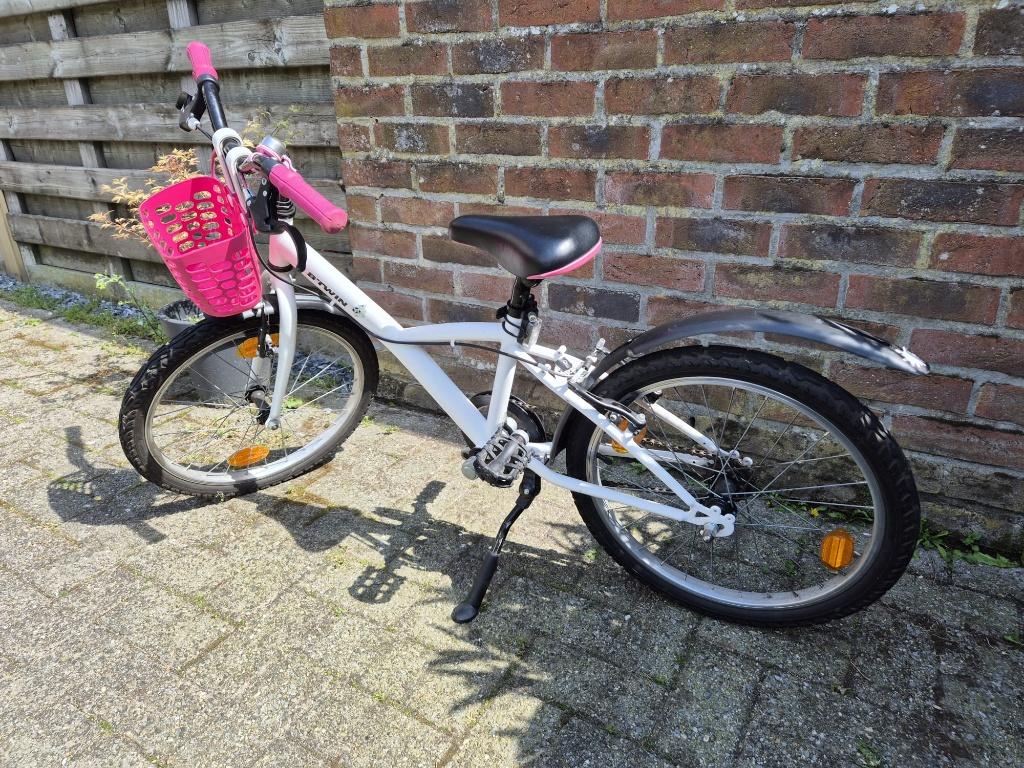 meisjes fiets 20", Ophalen, Terugtraprem, Gebruikt, Btwin
