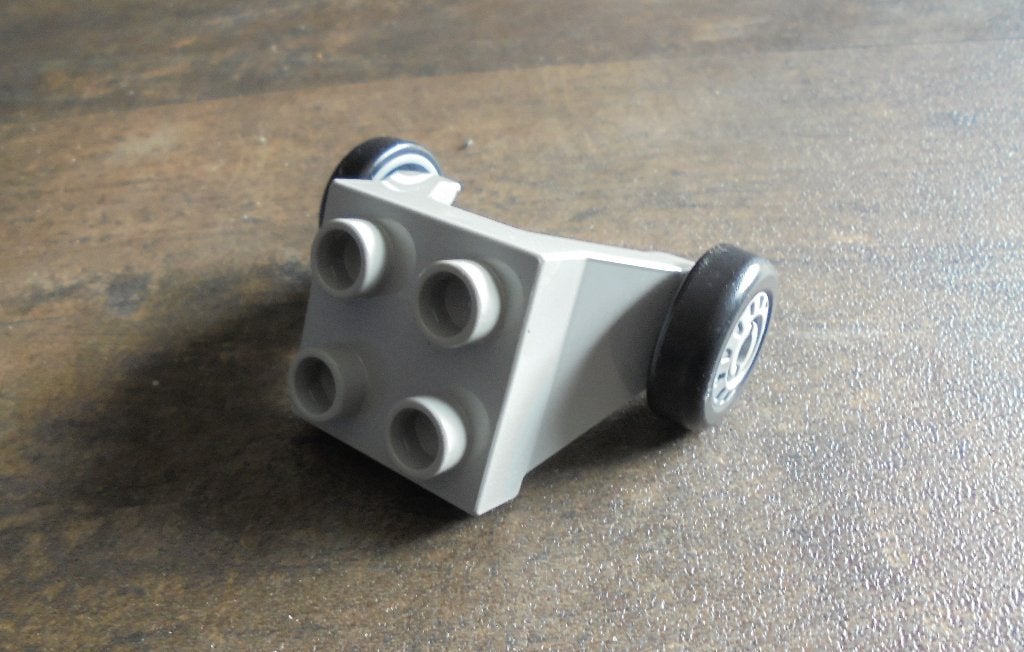 Lego Duplo Airplane Landing Gear with 2 Wheels (zie foto's)3, Ophalen of Verzenden, Gebruikt, Losse stenen, Duplo