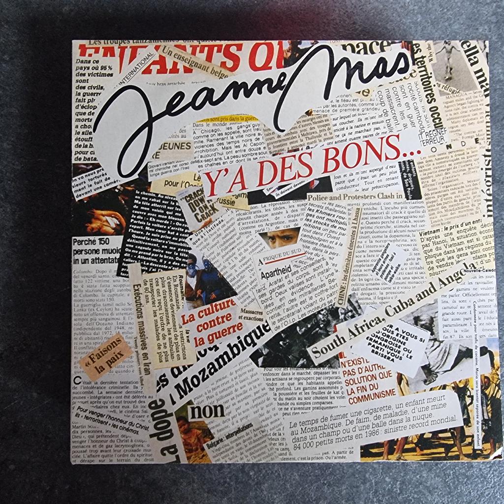 7" Jeanne Mas – Y'a Des Bons..., CD & DVD, Enlèvement ou Envoi, Utilisé, Pop, 7 pouces