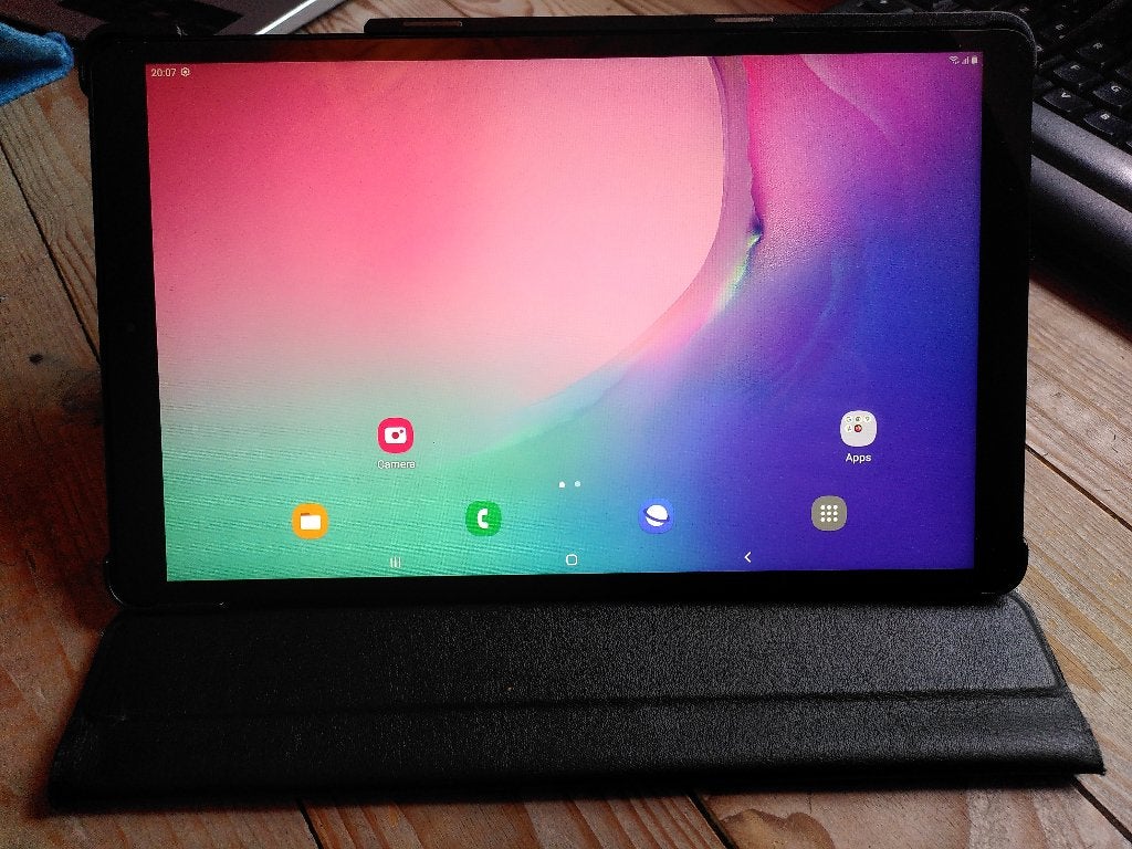 Samsung Galaxy Tab A 10.1/2019/32 GB mét hoes, Computers en Software, 10 inch, Samsung galaxy tablet, Gebruikt, 32 GB