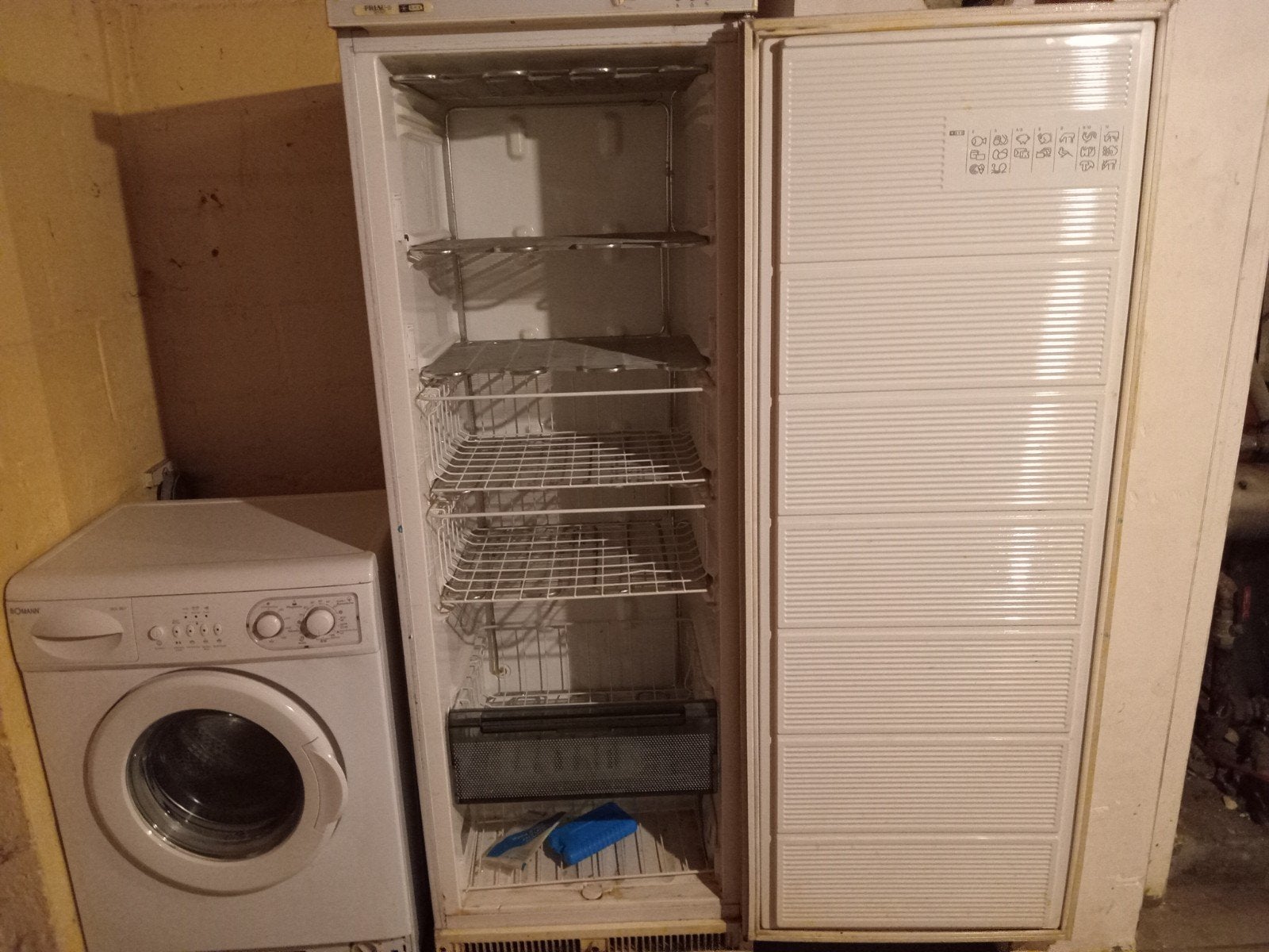 Friac Diepvries 240 liter bieden vanaf 70€, Ophalen, Gebruikt