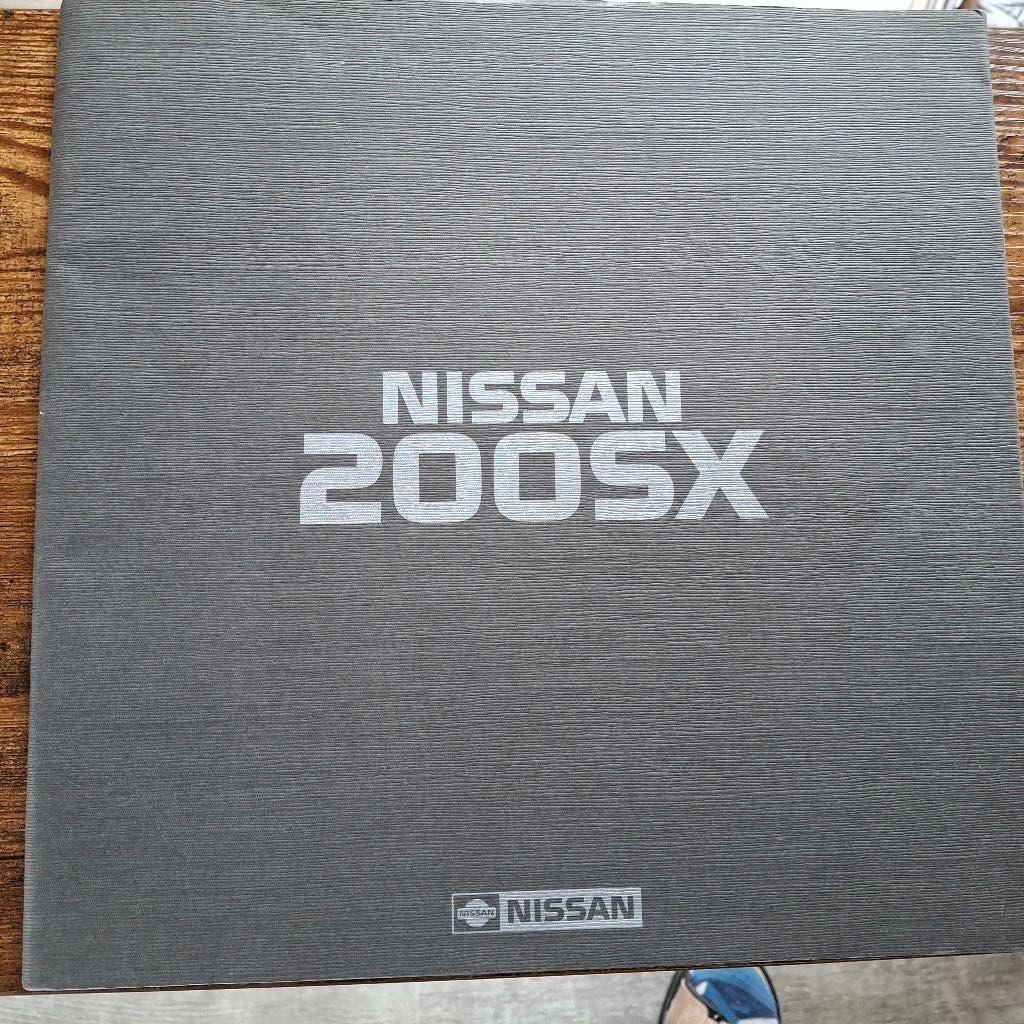 NISSAN  200SX   1989, Boeken, Auto's | Folders en Tijdschriften, Ophalen of Verzenden, Nieuw, Nissan