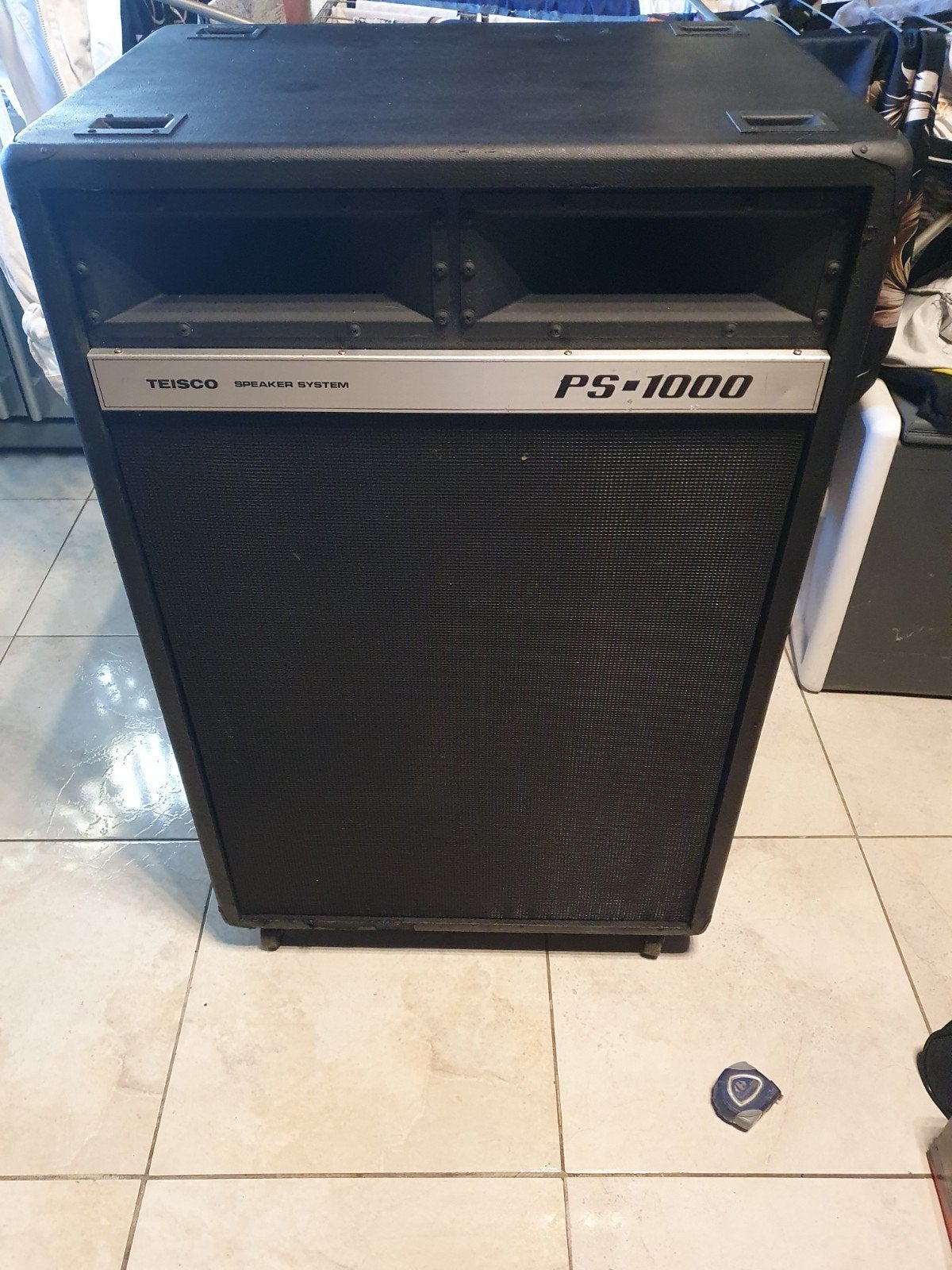 Baffle amplifier teisco PS1000 4 sub médium 2 Twitter, Enlèvement