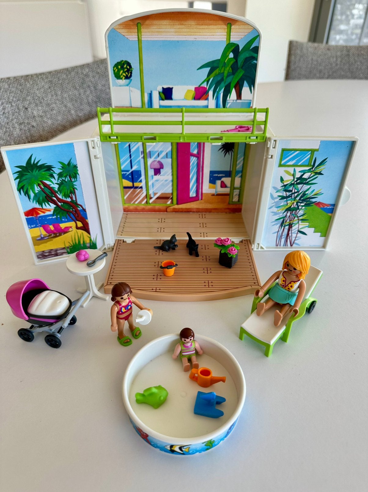 Playmobil 6159 zonneterres, Ophalen of Verzenden, Zo goed als nieuw