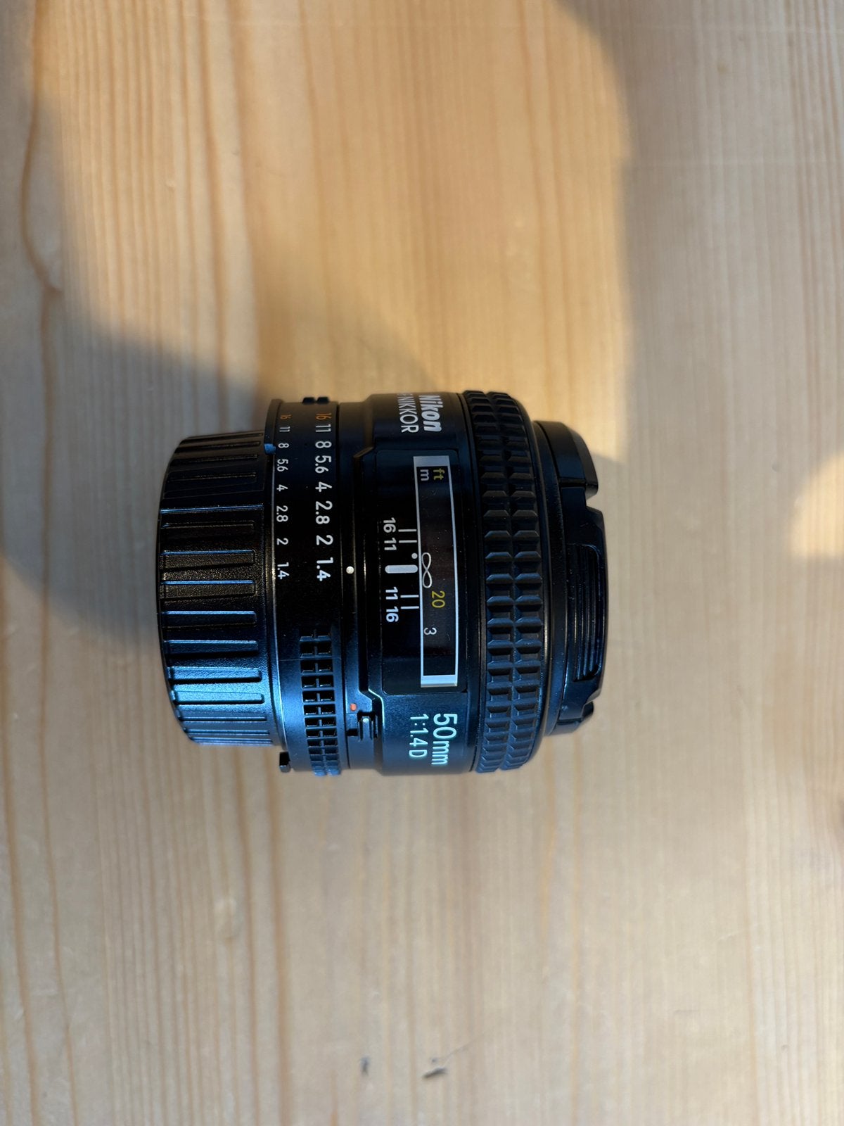 Nikon 50mm 1.4 Af-D, Lentille standard, Nikon, Autofocus, Comme neuf