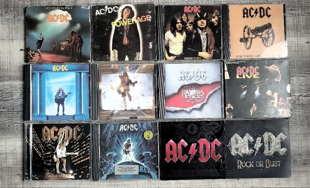 CD : AC/DC -/Guns'N'Roses /Def Leppard/Motorhead, CD & DVD, CD | Hardrock & Metal, Enlèvement ou Envoi, Comme neuf