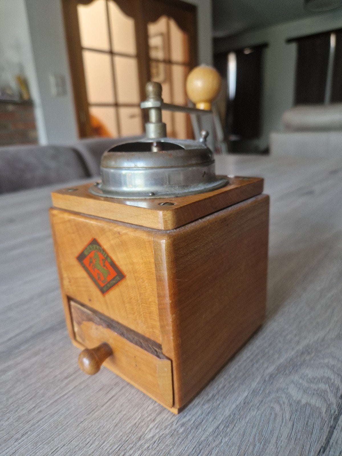 Vintage koffiemolen, Antiek en Kunst, Ophalen of Verzenden