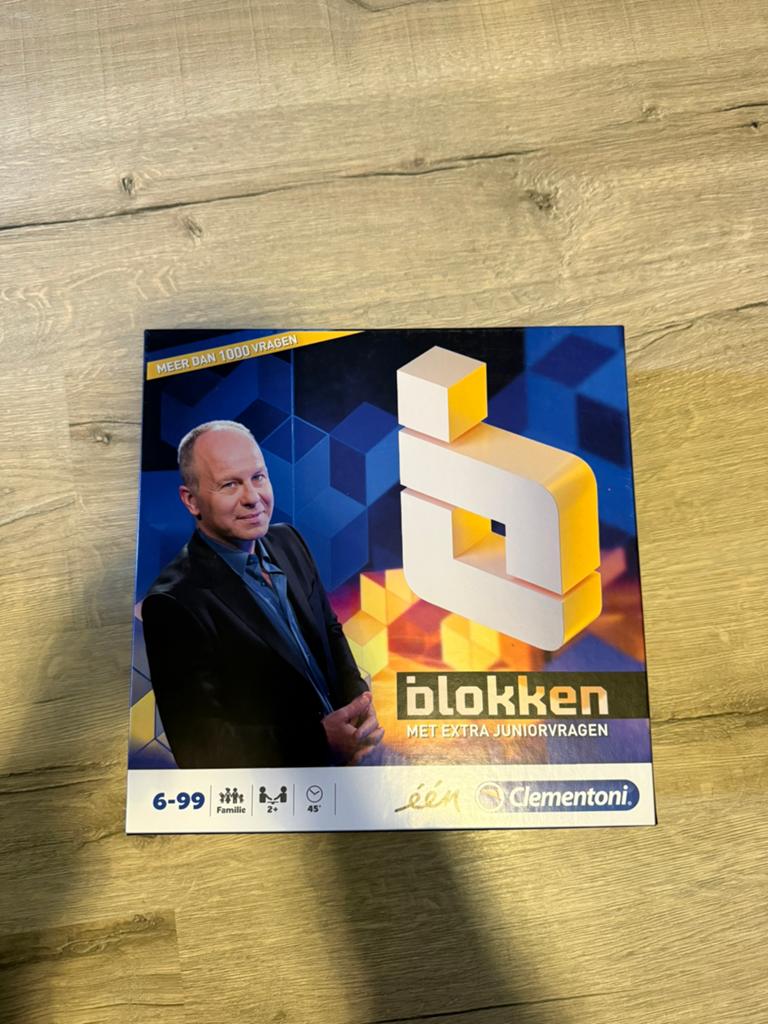 Gezelschapsspel BLOKKEN, Ophalen