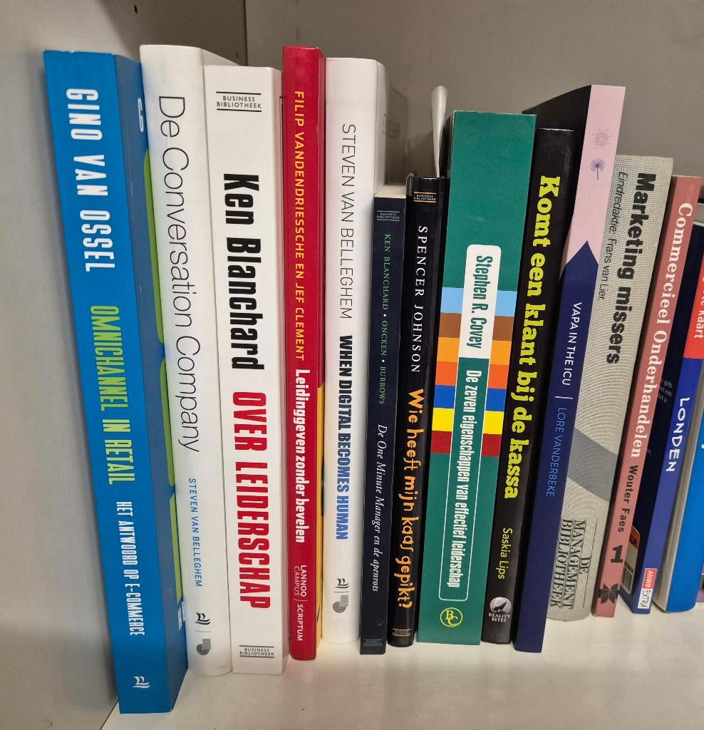 BOEKEN LEIDERSCHAP-MARKETING, Boeken, Ophalen, Zo goed als nieuw