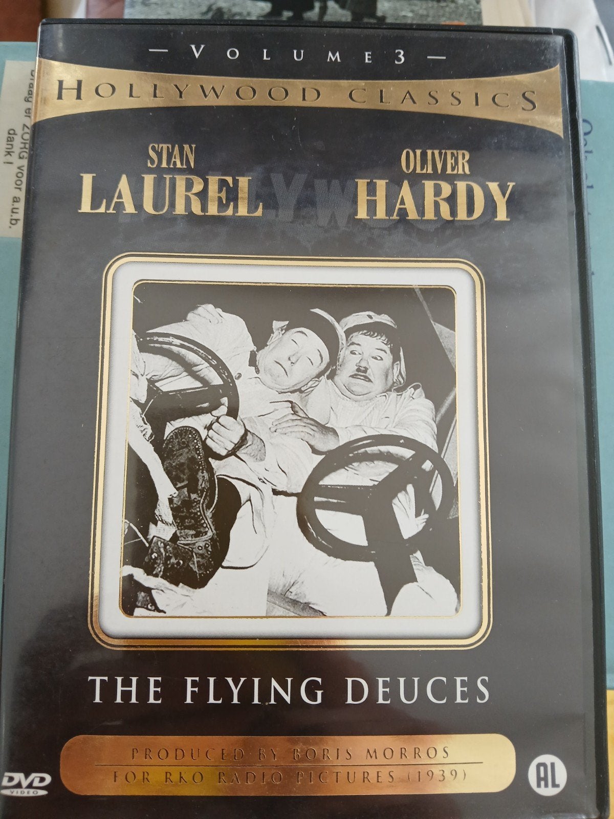 Hollywood classic THE FLYING DEUCES, Cd's en Dvd's, Engels, Nederlands, Ophalen of Verzenden, Zo goed als nieuw