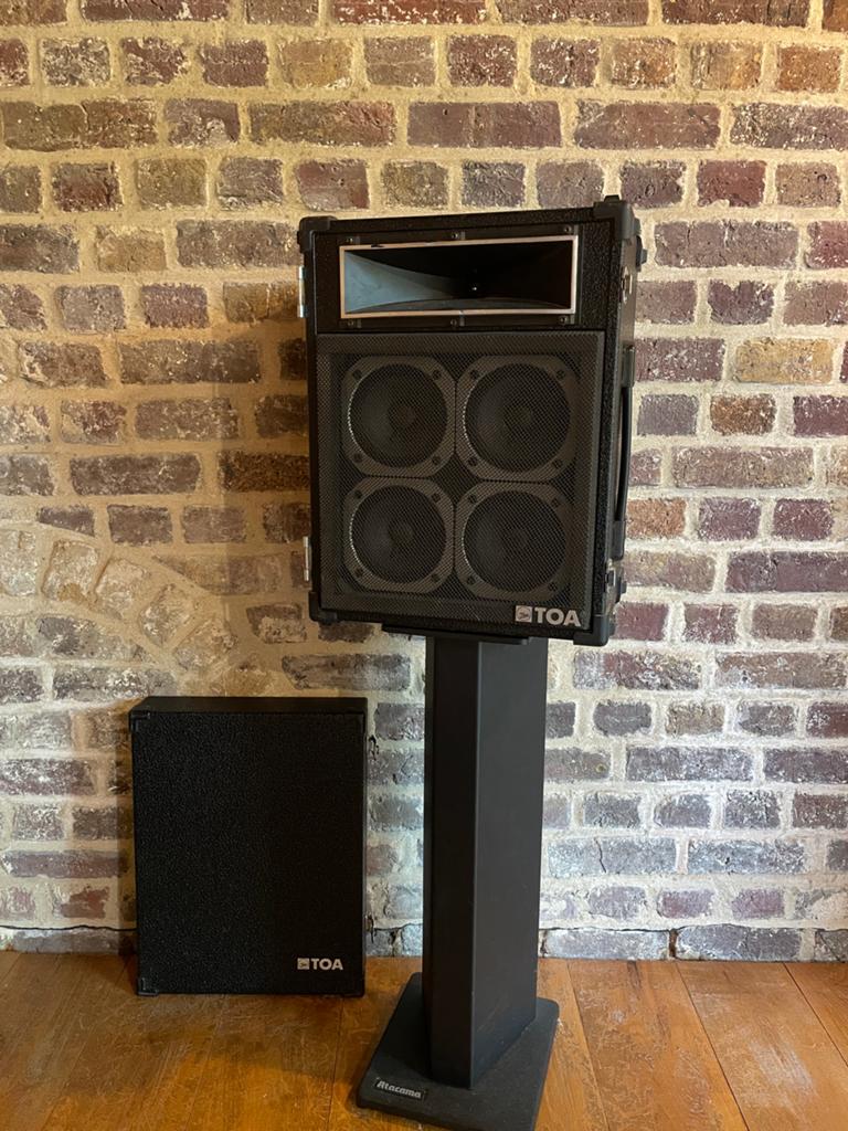 TOA Model RS-20 speaker, Audio, Tv en Foto, Luidsprekerboxen, Ophalen, Gebruikt