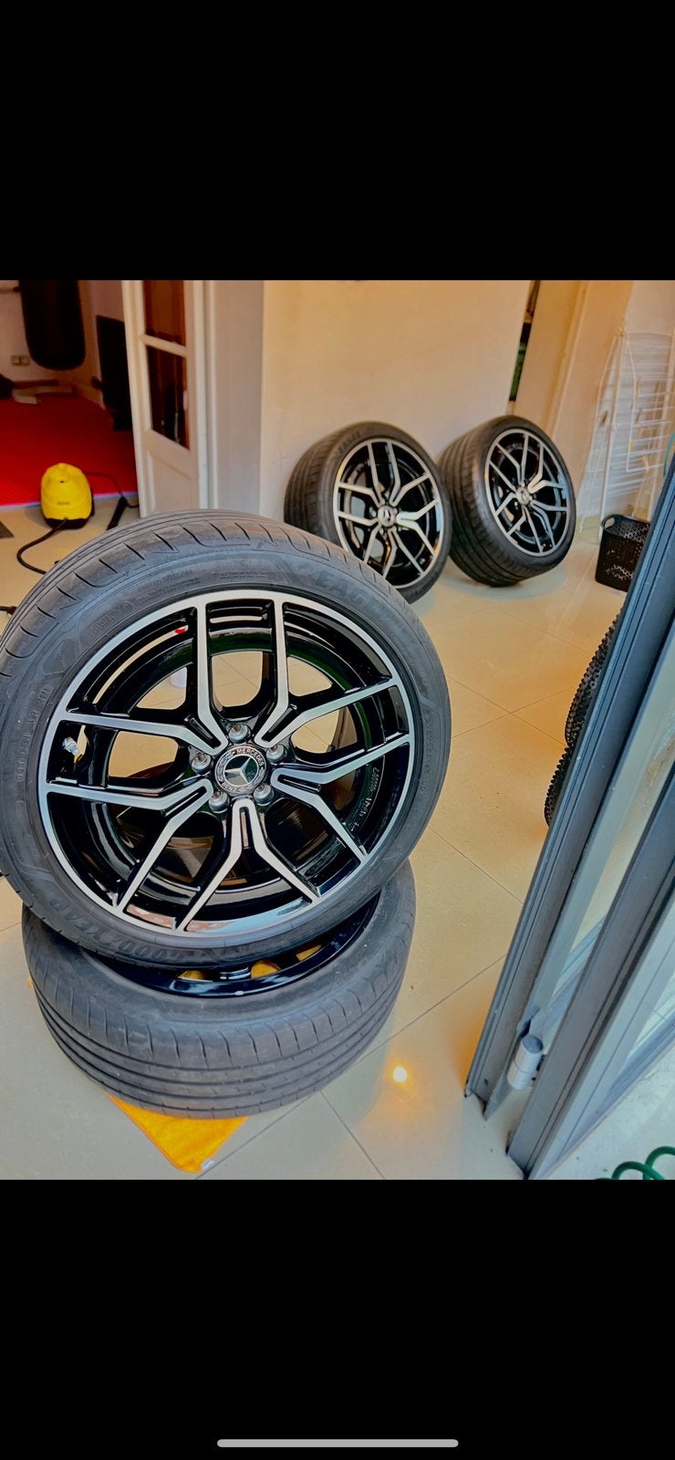 Mercedes velgen 19” top staat, Pneus et Jantes, Pneus été, 19 pouces, Enlèvement